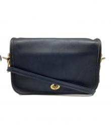 COACH（コーチ）の古着「ショルダーポーチ OLD COACH」｜ネイビー