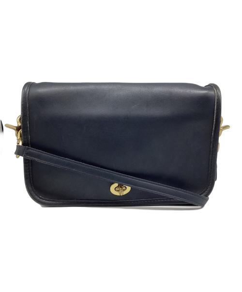 COACH（コーチ）COACH (コーチ) ショルダーポーチ OLD COACH ネイビーの古着・服飾アイテム