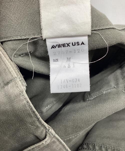 AVIREX（アヴィレックス）AVIREX (アヴィレックス) カーゴパンツ モンキーパンツ オリーブ サイズ:SIZE Mの古着・服飾アイテム