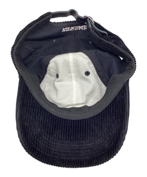 SUPREME（シュプリーム）Supreme (シュプリーム) キャップ Corduroy S Logo 6 panel cap ブラックの古着・服飾アイテム