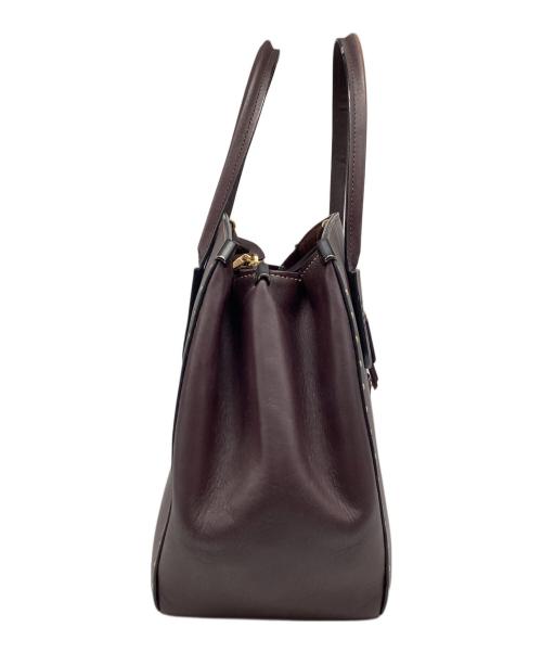 COACH（コーチ）COACH (コーチ) Coach Cooper Carryall With Rivets パープルの古着・服飾アイテム