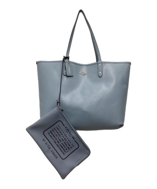 COACH（コーチ）COACH (コーチ) トートバッグ スカイブルーの古着・服飾アイテム