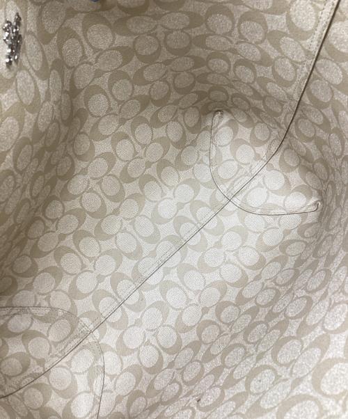 COACH（コーチ）COACH (コーチ) トートバッグ スカイブルーの古着・服飾アイテム