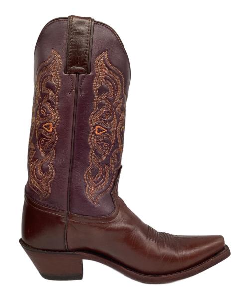 TONY LAMA（トニーラマ）TONY LAMA (トニーラマ) ウェスタンブーツ ブラウン サイズ:SIZE 6 1/2B（23.5cm相当）の古着・服飾アイテム
