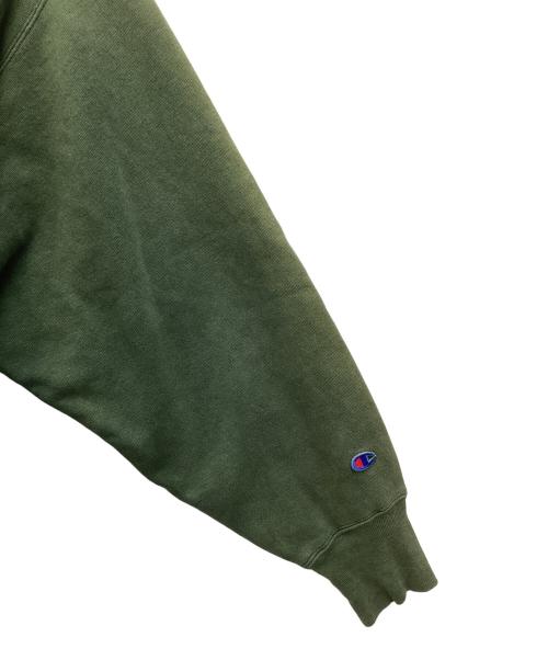 Champion REVERSE WEAVE（チャンピオン リバース ウィーブ）Champion REVERSE WEAVE (チャンピオン リバース ウィーブ) クルーネックスウェット 90s 刺繍タグ グリーン サイズ:SIZE XLの古着・服飾アイテム