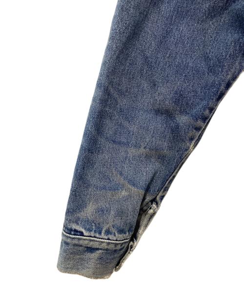 RUSTLER（ラスラー）RUSTLER (ラスラー) デニムジャケット 80s 三角タグ ラングラー ブルー サイズ:SIZE XLの古着・服飾アイテム