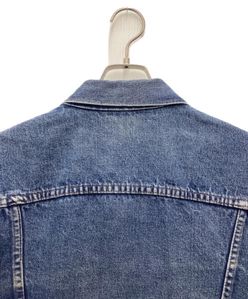 RUSTLER（ラスラー）RUSTLER (ラスラー) デニムジャケット 80s 三角タグ ラングラー ブルー サイズ:SIZE XLの古着・服飾アイテム
