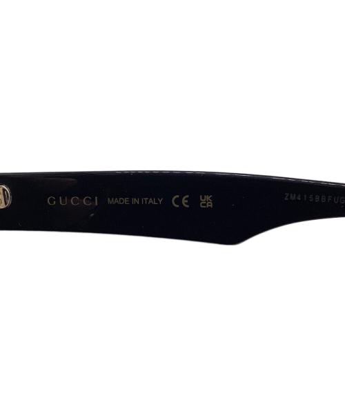 GUCCI（グッチ）GUCCI (グッチ) サングラス アジアン フィット ブラック サイズ:57□18-145の古着・服飾アイテム