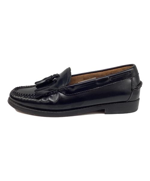 G.H.BASS（ジーエイチバス）G.H.BASS (ジーエイチバス) タッセルローファー ブラック サイズ:SIZE 36の古着・服飾アイテム