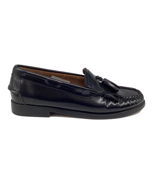 G.H.BASS（ジーエイチバス）G.H.BASS (ジーエイチバス) タッセルローファー ブラック サイズ:SIZE 36の古着・服飾アイテム