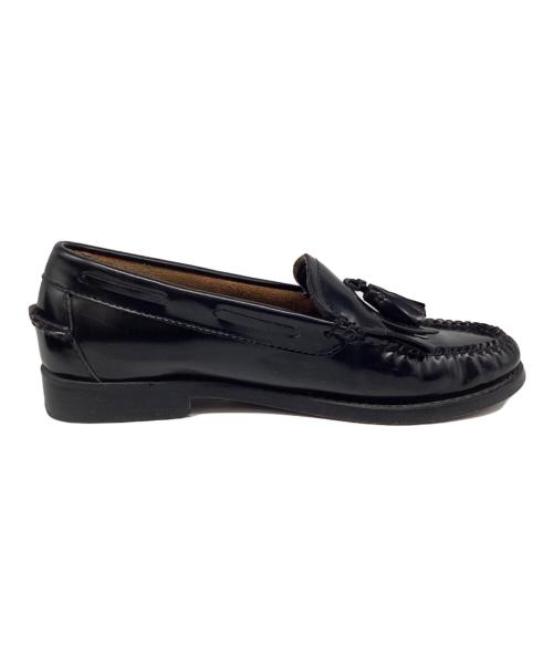 G.H.BASS（ジーエイチバス）G.H.BASS (ジーエイチバス) タッセルローファー ブラック サイズ:SIZE 36の古着・服飾アイテム