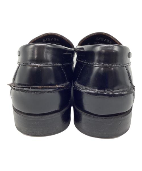 G.H.BASS（ジーエイチバス）G.H.BASS (ジーエイチバス) タッセルローファー ブラック サイズ:SIZE 36の古着・服飾アイテム