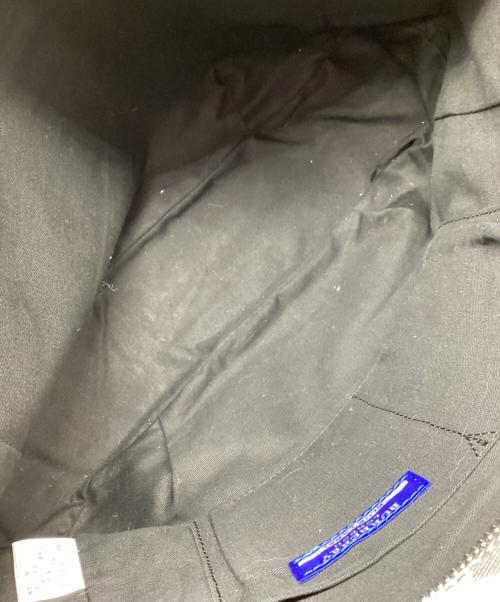 BURBERRY BLUE LABEL（バーバリー ブルー レーベル）BURBERRY BLUE LABEL (バーバリー ブルー レーベル) トートバッグ ブラック×グレーの古着・服飾アイテム