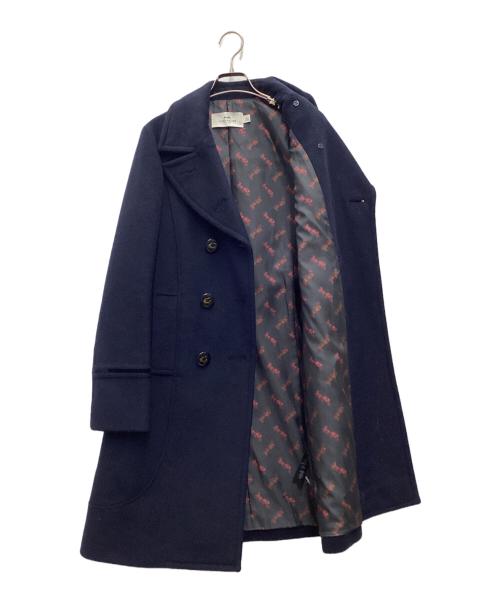 COACH（コーチ）COACH (コーチ) Pコート ネイビー サイズ:SIZE Sの古着・服飾アイテム