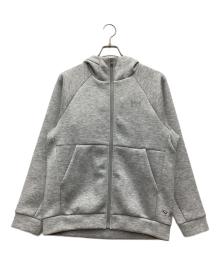 HELLY HANSEN（ヘリーハンセン）の古着「HHロゴシックスウェットジップパーカー」｜グレー