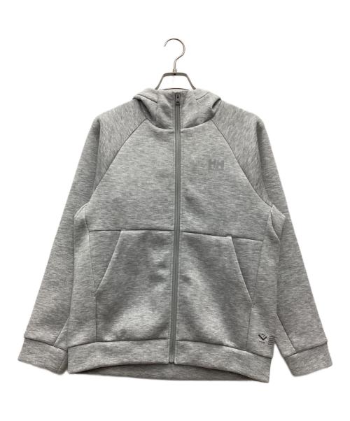 HELLY HANSEN（ヘリーハンセン）HELLY HANSEN (ヘリーハンセン) HHロゴシックスウェットジップパーカー グレー サイズ:SIZE Mの古着・服飾アイテム
