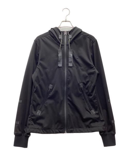 G-STAR RAW（ジースターロゥ）G-STAR RAW (ジースターロゥ) Batt Hooded Softshell Jacket ブラック サイズ:SIZE Mの古着・服飾アイテム