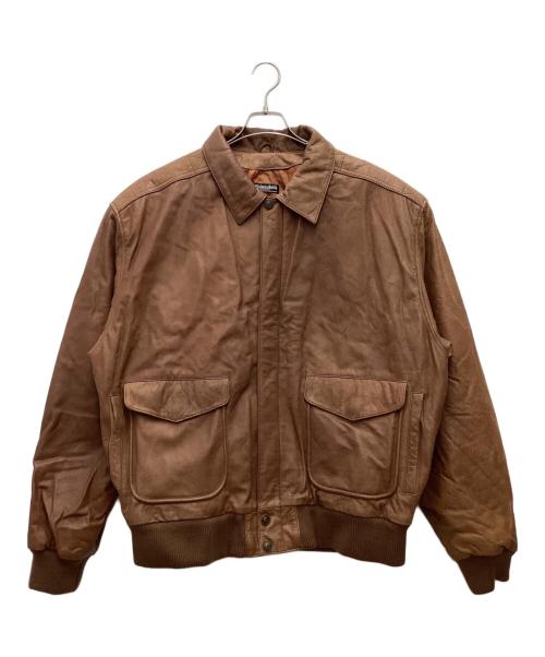 wilsons leather（ウィルソンズレザー）wilsons leather (ウィルソンズレザー) A-2フライトジャケット 90s ブラウン サイズ:SIZE XLの古着・服飾アイテム