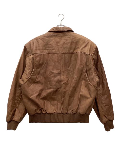 wilsons leather（ウィルソンズレザー）wilsons leather (ウィルソンズレザー) A-2フライトジャケット 90s ブラウン サイズ:SIZE XLの古着・服飾アイテム