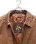 中古・古着 wilsons leather (ウィルソンズレザー) A-2フライトジャケット 90s ブラウン サイズ:SIZE XL：13000円
