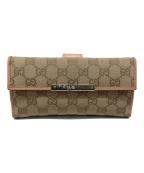 GUCCIグッチ）の古着「長財布 GG」