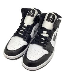 NIKE（ナイキ）の古着「Nike Women's Air Jordan 1 Mid "Black/White"」｜ブラック×ホワイト