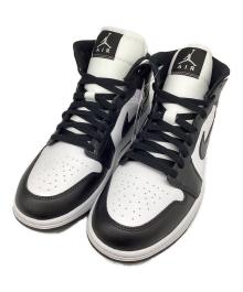 NIKE（ナイキ）の古着「Nike Women's Air Jordan 1 Mid "Black/White"」｜ブラック×ホワイト
