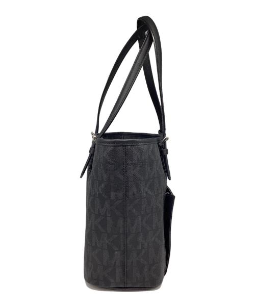 MICHAEL KORS（マイケルコース）MICHAEL KORS (マイケルコース) トートバッグ ブラックの古着・服飾アイテム