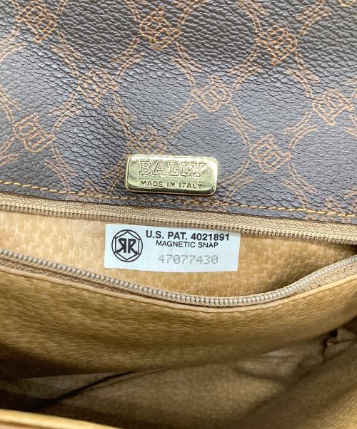 BALLY（バリー）BALLY (バリー) ショルダーバッグ ブラウンの古着・服飾アイテム