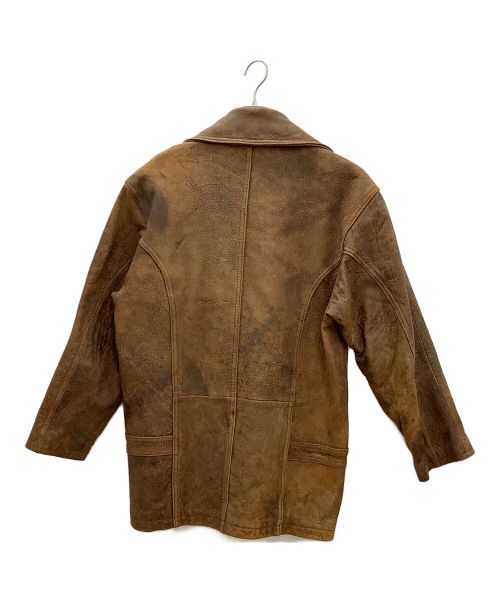 SCOOTER（スクーター）SCOOTER (スクータ) SCOOTER　レザージャケット ブラウン サイズ:Mサイズの古着・服飾アイテム