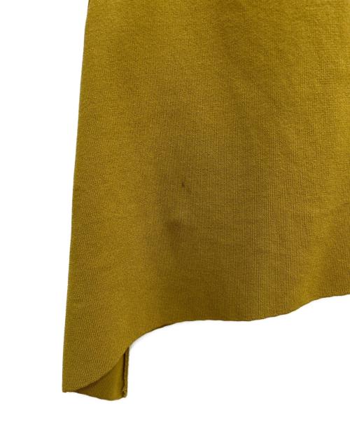 CELFORD（セルフォード）CELFORD (セルフォード) イレギュラーヘムニットワンピース カーキ サイズ:38の古着・服飾アイテム