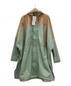 Bonfire Snowboardingボンファイア）の古着「Bonfire Snowboarding　ビッグシルエットポンチョ」｜グリーン