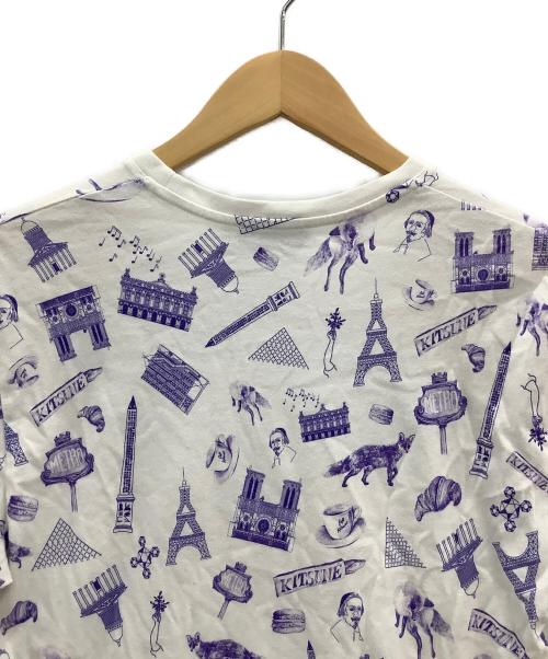 maison kitsune（メゾンキツネ）maison kitsune (メゾンキツネ) 半袖カットソー ホワイト サイズ:Sの古着・服飾アイテム