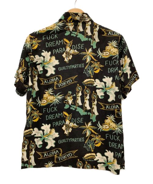 WACKO MARIA（ワコマリア）WACKO MARIA (ワコマリア) 総柄シャツ ブラック サイズ:Sの古着・服飾アイテム