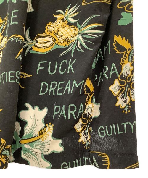 WACKO MARIA（ワコマリア）WACKO MARIA (ワコマリア) 総柄シャツ ブラック サイズ:Sの古着・服飾アイテム