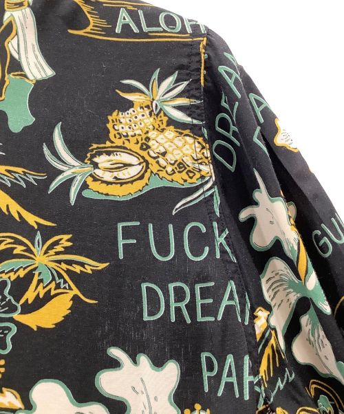 WACKO MARIA（ワコマリア）WACKO MARIA (ワコマリア) 総柄シャツ ブラック サイズ:Sの古着・服飾アイテム