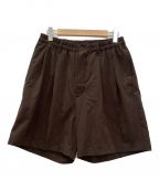 COOTIE PRODUCTIONSクーティープロダクツ）の古着「ハーフパンツ」｜ブラウン