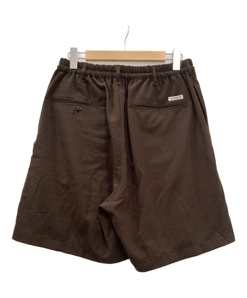 COOTIE PRODUCTIONS（クーティープロダクツ）COOTIE PRODUCTIONS (クーティープロダクツ) ハーフパンツ ブラウン サイズ:Mの古着・服飾アイテム