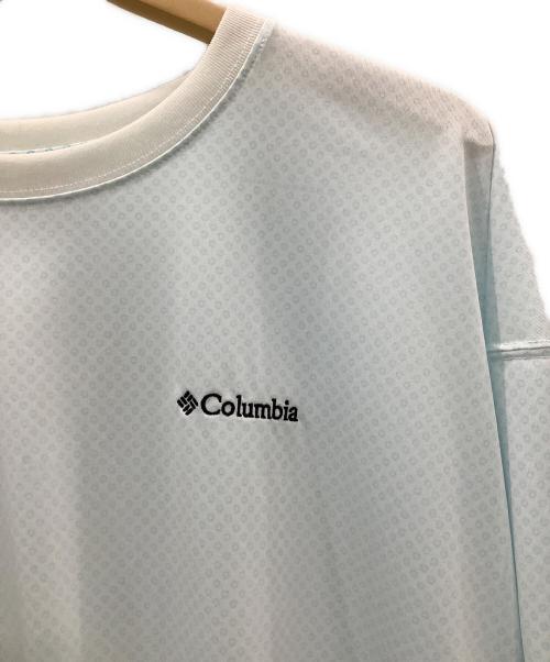 カップヌードル×Columbia（カップヌードル×コロンビア）カップヌードル×Columbia (カップヌードル×コロンビア) アウトドアウェア ブルー サイズ:Lの古着・服飾アイテム