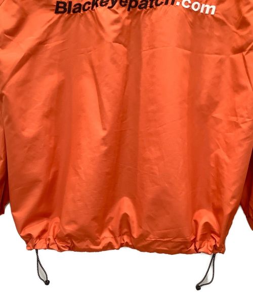 BlackEyePatch（ブラックアイパッチ）BlackEyePatch (ブラックアイパッチ) ナイロンジャケット オレンジ サイズ:Mの古着・服飾アイテム