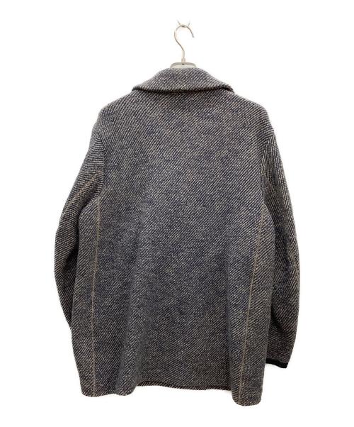 45R（フォーティファイブ・アール）45R (フォーティファイブ・アール) デニムツイードニットのコート ネイビー サイズ:3の古着・服飾アイテム