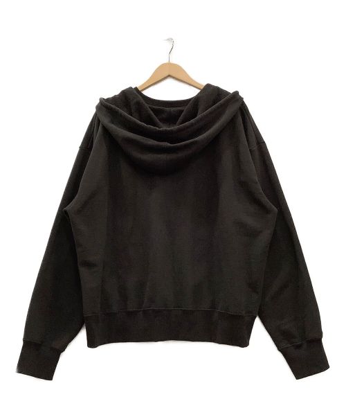 Ar.T.（アルト）Ar.T. (アルト) Zip Hoodie Black ダークブラウン サイズ:Sの古着・服飾アイテム