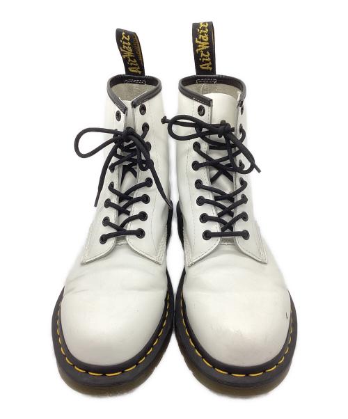 Dr.Martens（ドクターマーチン）Dr.Martens (ドクターマーチン) 8ホールブーツ ホワイト サイズ:UK 8の古着・服飾アイテム