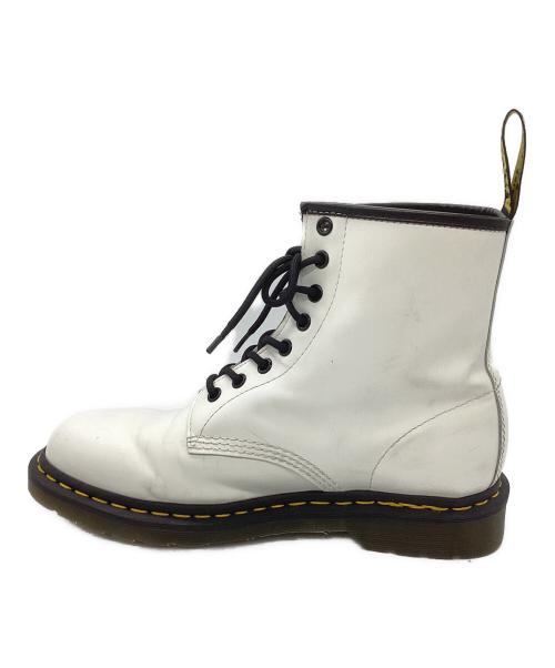Dr.Martens（ドクターマーチン）Dr.Martens (ドクターマーチン) 8ホールブーツ ホワイト サイズ:UK 8の古着・服飾アイテム