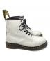 中古・古着 Dr.Martens (ドクターマーチン) 8ホールブーツ ホワイト サイズ:UK 8：9000円