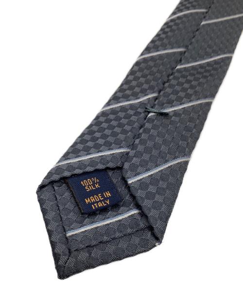 LOUIS VUITTON（ルイ ヴィトン）LOUIS VUITTON (ルイ ヴィトン) ネクタイ LOUIS VUITTONM 78758 ネイビー ストライプ ネイビー サイズ:不明の古着・服飾アイテム