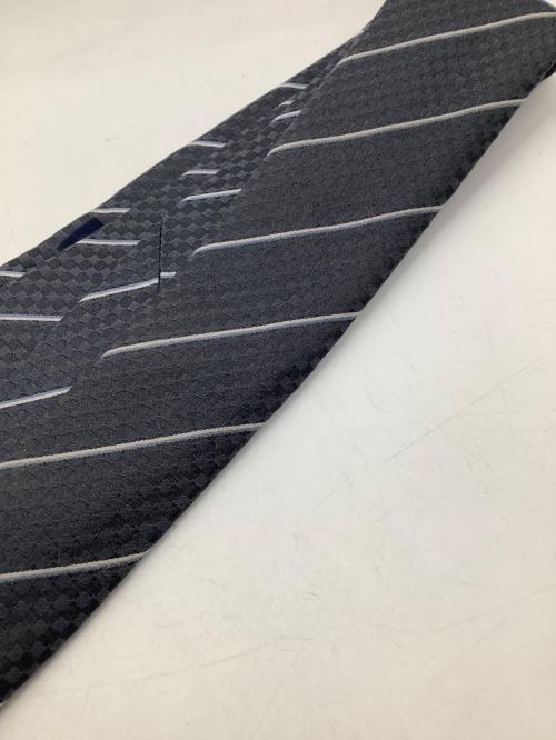 LOUIS VUITTON（ルイ ヴィトン）LOUIS VUITTON (ルイ ヴィトン) ネクタイ LOUIS VUITTONM 78758 ネイビー ストライプ ネイビー サイズ:不明の古着・服飾アイテム