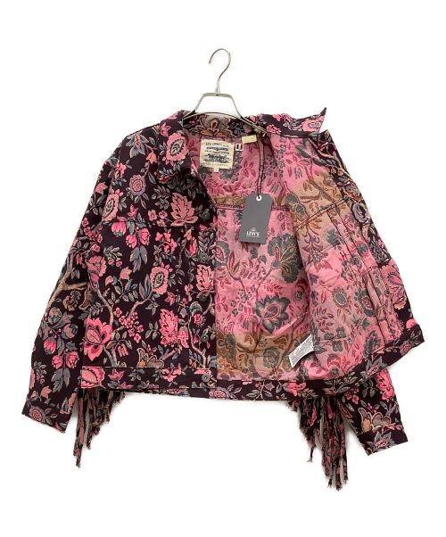 LEVI'S（リーバイス）LEVI'S (リーバイス) TYPE I QUILTED トラッカージャケット ピンク サイズ:Sの古着・服飾アイテム