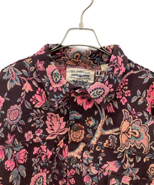 LEVI'S（リーバイス）LEVI'S (リーバイス) TYPE I QUILTED トラッカージャケット ピンク サイズ:Sの古着・服飾アイテム