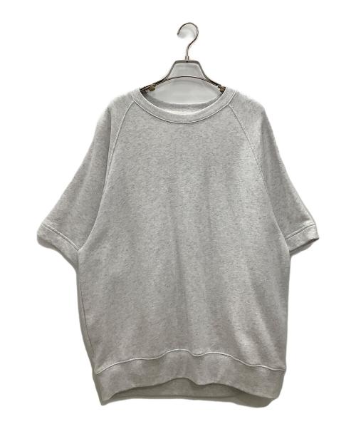 united athle（ユナイテッドアスレ）united athle (ユナイテッドアスレ) 8.6オンスルーズフィットラグランハーフスリーブスウェット ヘザーグレー サイズ:Lの古着・服飾アイテム